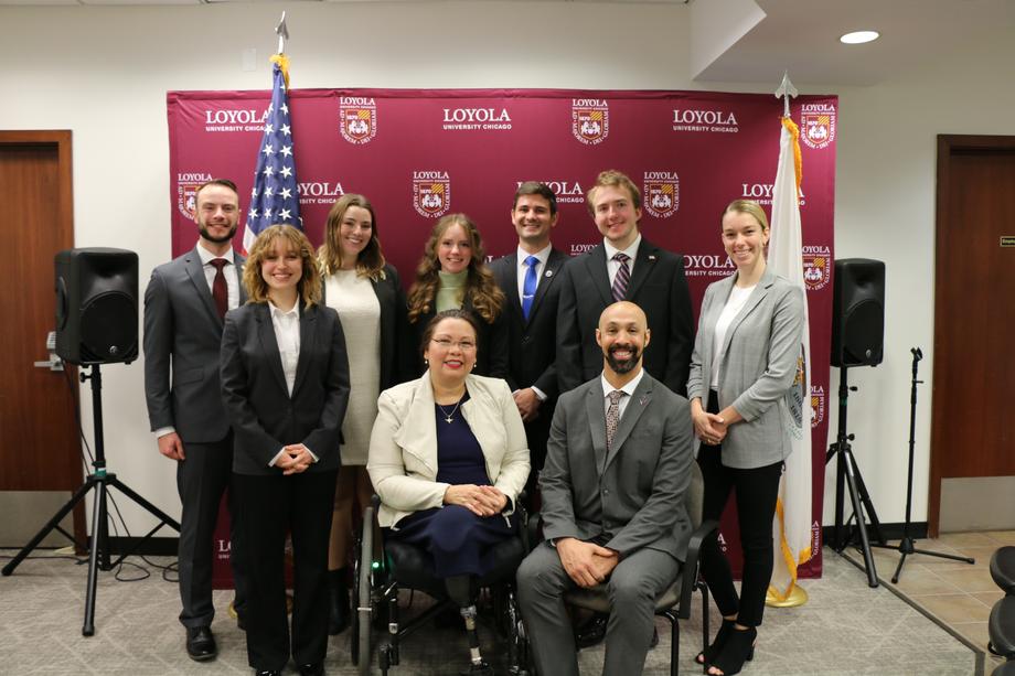 Duckworth Honors Veterans Day at Loyola University Chicago