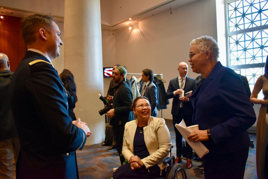 In Chicago, Duckworth Underscores the Importance of Showing Up for Our Nation’s Veterans Year-Round