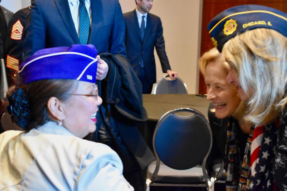 In Chicago, Duckworth Underscores the Importance of Showing Up for Our Nation’s Veterans Year-Round
