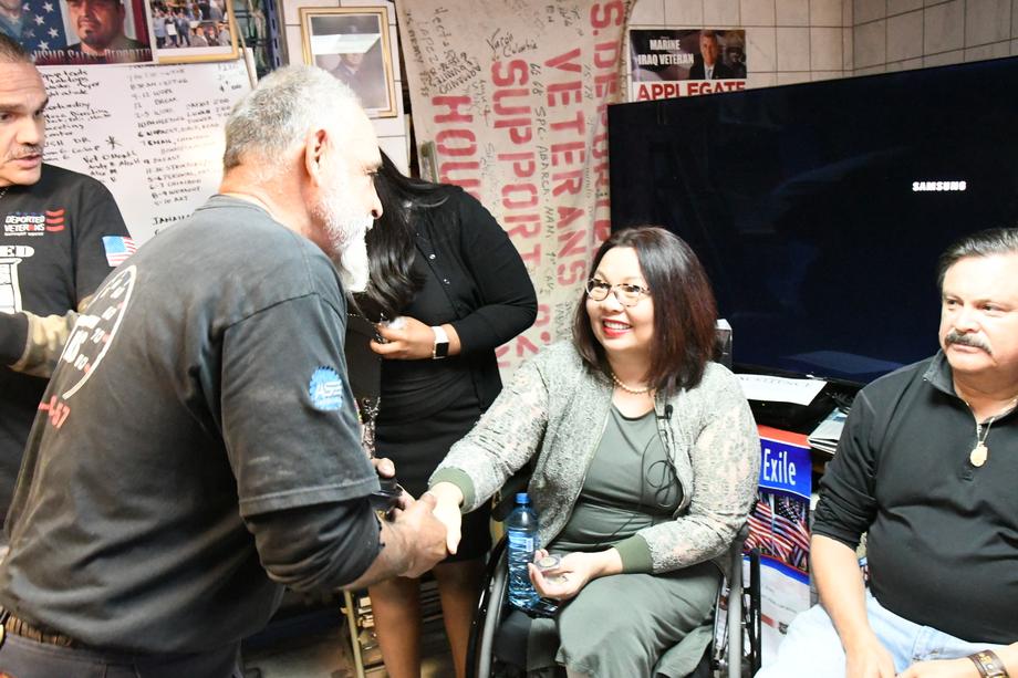 On Veterans Day, Duckworth Visits Deported Veterans in Tijuana