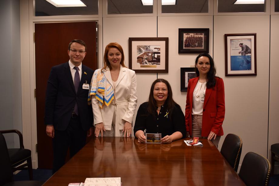 Duckworth Reaffirms Commitment to Ukraine in Meeting with Members of Ukraine’s Parliament